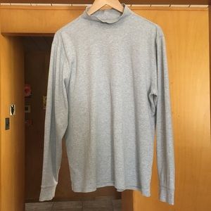 Lands End gray turtleneck